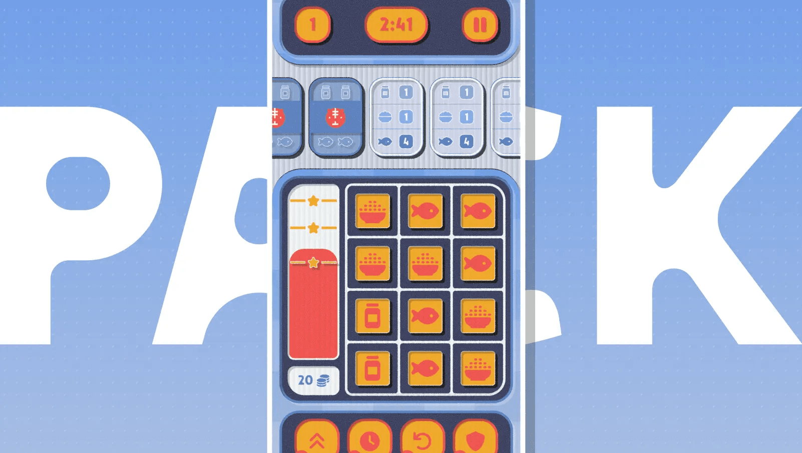 PACK! Mobile Game